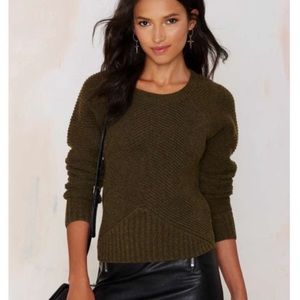 ❗️MARKDOWN❗️J.O.A Lena Ribbed Knit Sweater